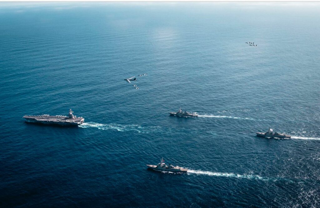 الولايات المتحدة تُرسل أكبر حاملة طائرات قرب فنزويلا: تهديد أم استعداد للتدخل العسكرى؟ 2 الولايات المتحدة تُرسل أكبر حاملة طائرات قرب فنزويلا: تهديد أم استعداد للتدخل العسكرى؟ 2025