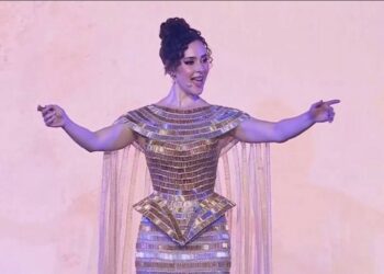 شيرين أحمد طارق.. نجمة المسرح التي أبهرت جمهور افتتاح المتحف المصري الكبير 2025