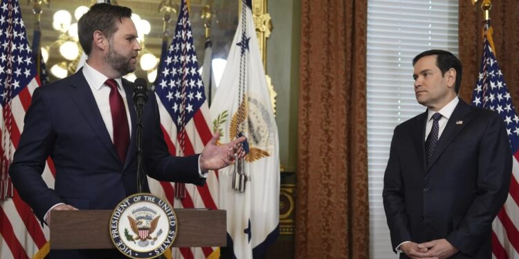 خريطة الرئاسة الأمريكية 2028: توقعات البيت الأبيض تجعل فانس رئيساً وروبيو نائباً 2026