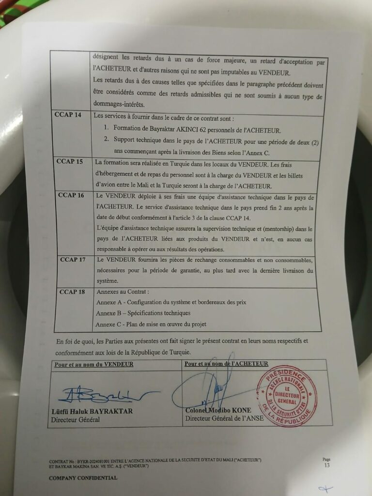 خلافات داخل بماكو: تسريبات صفقة طائرات مسيرات تركية تفضح الفساد المالي 2026