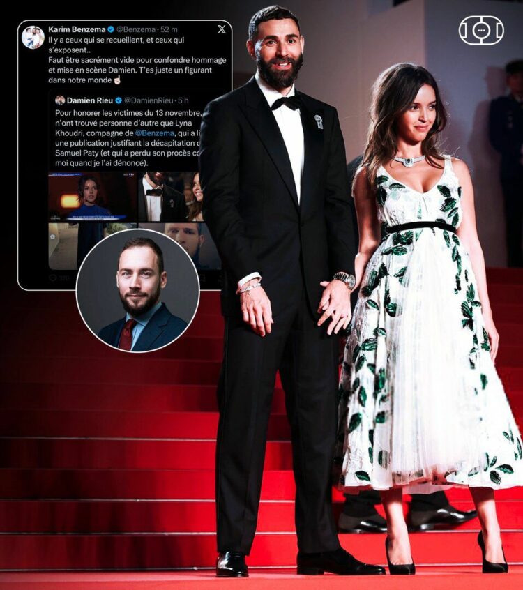 بنزيما يهاجم ناشطاً يمينياً متطرفاً فى فرنسا بعد إساءئته لشريكته: “أنت مجرد كومبارس في عالمنا” 2026