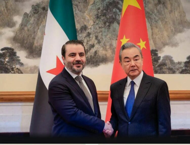 الصين تستعيد حضورها فى سوريا: شراكة استراتيجية لتعزيز الاستقرار وإعادة الإعمار 2025