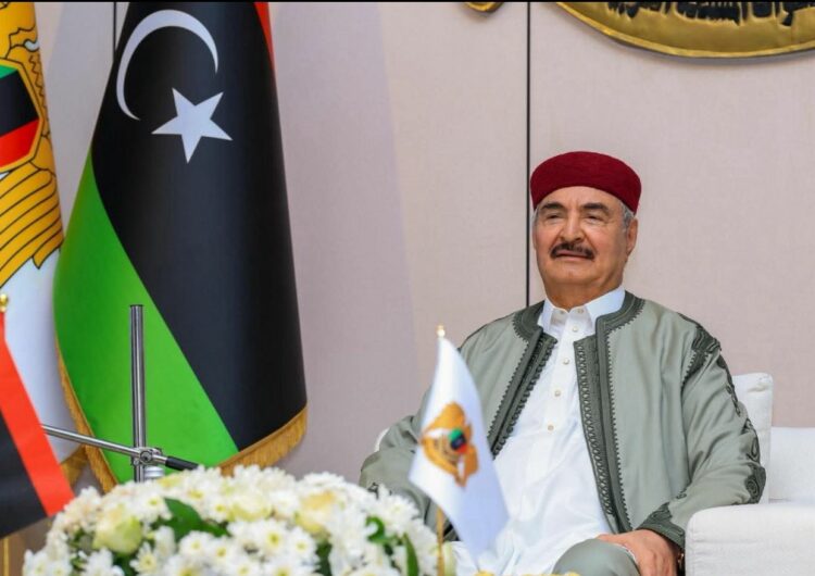 على خطى السيسى ،،، حفتر يدعو القبائل الليبية لتفويض شعبي للخروج من الأزمة السياسية الحالية 2026