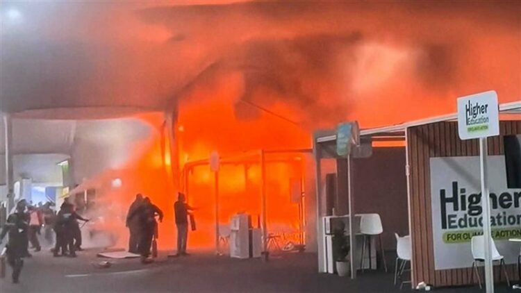 حادث طارئ يربك كوب 30: حريق يوقف بعض فعاليات مؤتمر المناخ في البرازيل 2025