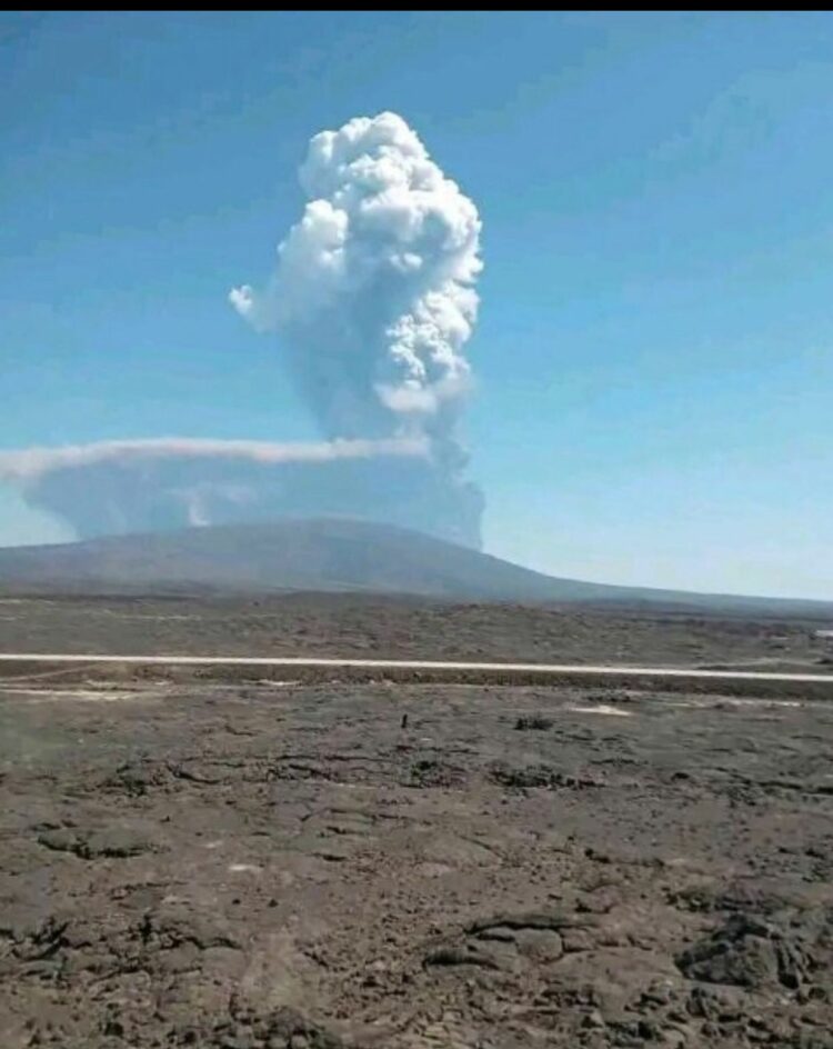 أثيوبيا تشهد إنفجار بركاني تاريخي بعد ١٢ ألف عام… أدخنة بركانية عملاقة تهدد البحر الأحمر واليمن وعُمان 1 أثيوبيا تشهد إنفجار بركاني تاريخي بعد ١٢ ألف عام… أدخنة بركانية عملاقة تهدد البحر الأحمر واليمن وعُمان 2025