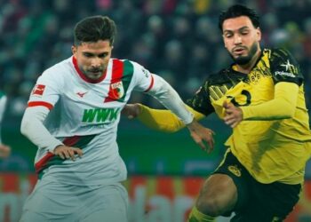 درتموند يهزم أوجسبورج في مباراة مثيرة بالدوري الالمانى 2025