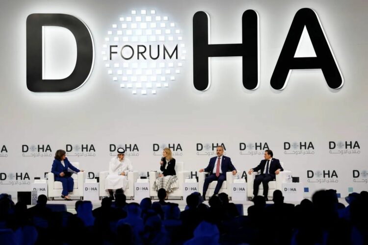 منتدى الدوحة ال ٢٣ ينطلق بمشاركة واسعة.. وفيدان: تركيا مستعدة لإرساء السلام في غزة 1 منتدى الدوحة ال ٢٣ ينطلق بمشاركة واسعة.. وفيدان: تركيا مستعدة لإرساء السلام في غزة 2025