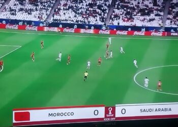 المغرب يحرز هدفه الاول فى مرمى السعودية في ليلة الأعصاب بكأس العرب 2025