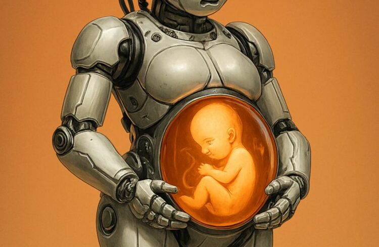 شركة صينية تطور روبوت بشري مزود برحم صناعي قادر على الحمل والولادة 2025