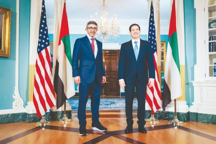 عبد الله بن زايد يرحب بتوجهات "روبيو" ويؤكد: وقف حرب السودان أولوية قصوى مع مطلع 2026 2025