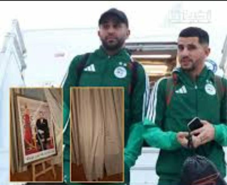 صورة على الجدار تشعل المغرب : هل تجاوز منتخب الجزائر حدود الضيافة في فندق ماريوت؟ 2025