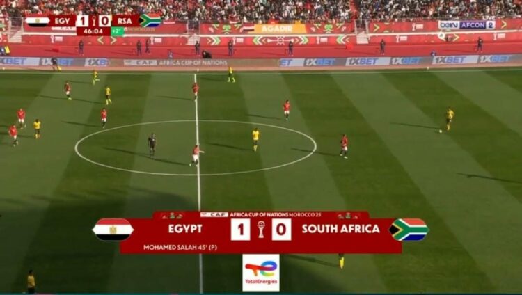 هدف وطرد …فوز مستحق لمنتخب مصر على جنوب أفريقيا 1/0فى كأس الأمم الإفريقية بالمغرب 2025