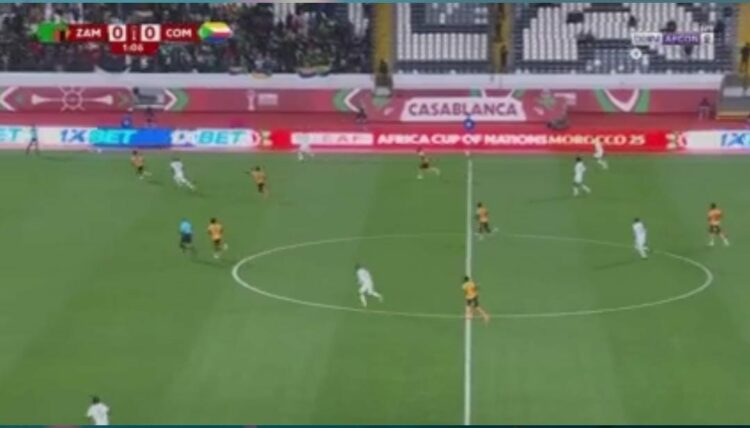 تعادل زامبيا و جزر القمر بدون أهداف 0/0 فى بطولة كأس الأمم الإفريقية 1 تعادل زامبيا و جزر القمر بدون أهداف 0/0 فى بطولة كأس الأمم الإفريقية 2025