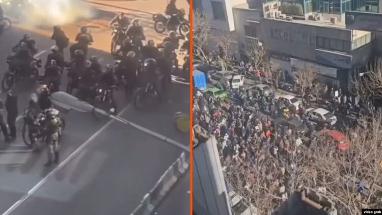 إيران على صفيح ساخن.. احتجاجات بالشوارع والأسواق وسط دعم أمريكي وتهديد إسرائيلي 2025