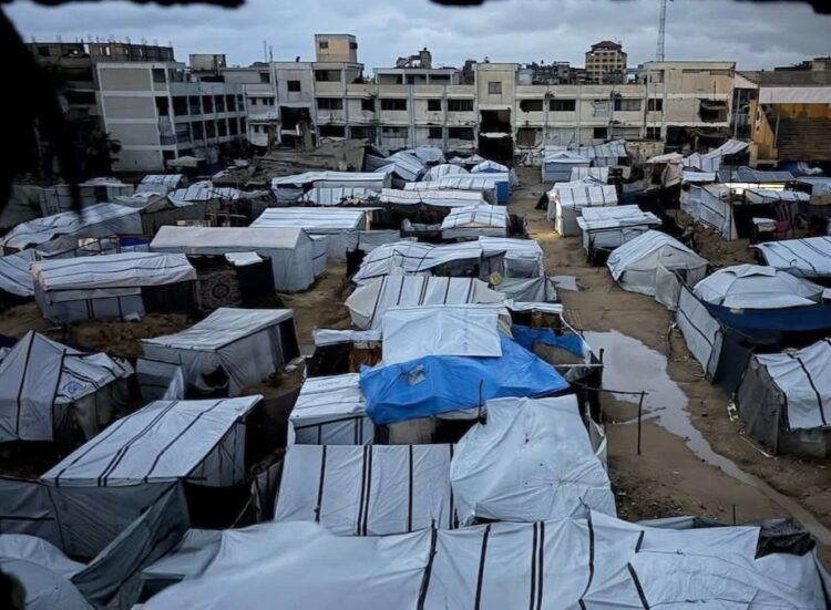 خيام غزة تتطاير وتغرق.. الدفاع المدني يحذر من "كارثة محققة" تهدد آلاف النازحين جراء المنخفض الجوي 2026