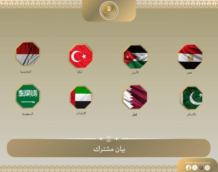 8 دول عربية وإسلامية تحذر من كارثة إنسانية "غير مسبوقة" في غزة وتطالب بتنفيذ خطة ترامب فوراً 2026