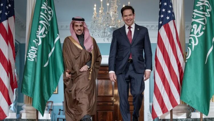 فيصل بن فرحان يلتقي "روبيو" لبحث ملفات اليمن وأمن الملاحة والسودان 1 فيصل بن فرحان يلتقي "روبيو" لبحث ملفات اليمن وأمن الملاحة والسودان 2026