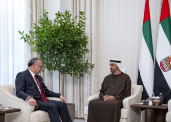 محمد بن زايد يستقبل مسعد بولس 2026