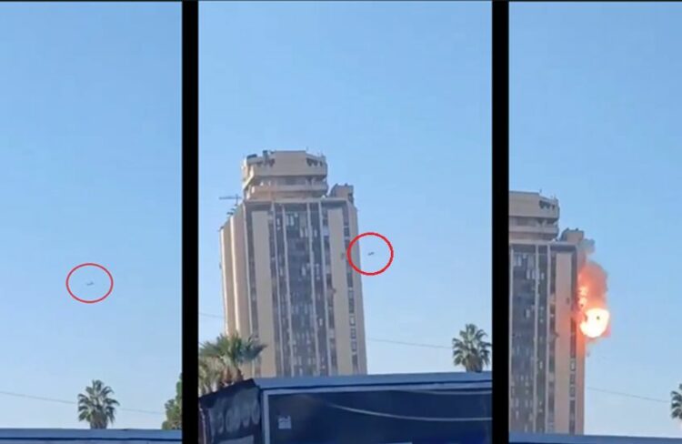 سوريا.. استهداف مبنى محافظة حلب بطائرة مسيرة خلال مؤتمر رسمي وسط اتهامات متبادلة بين الحكومة وقسد ،، شاهد الفيديو 📹 1 سوريا.. استهداف مبنى محافظة حلب بطائرة مسيرة خلال مؤتمر رسمي وسط اتهامات متبادلة بين الحكومة وقسد ،، شاهد الفيديو 📹 2026