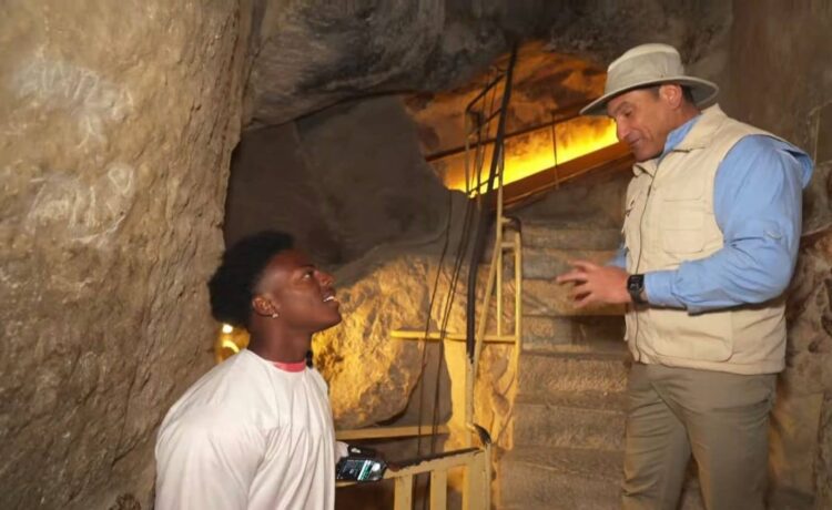 "سبيد" في حضرة الفراعنة.. رحلة جنونية داخل الهرم الأكبر والمتحف الكبير 2026