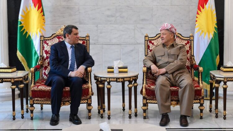 قمة "صلاح الدين" في أربيل .. اجتماع بارزاني ومظلوم عبدي يرسم مستقبل الشمال السوري 2026