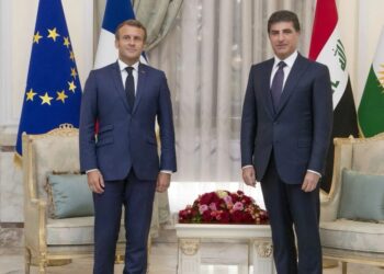 بارزاني وماكرون يدعوان للتنفيذ الفوري لـ "اتفاق 10 آذار" بين قسد ودمشق 2026