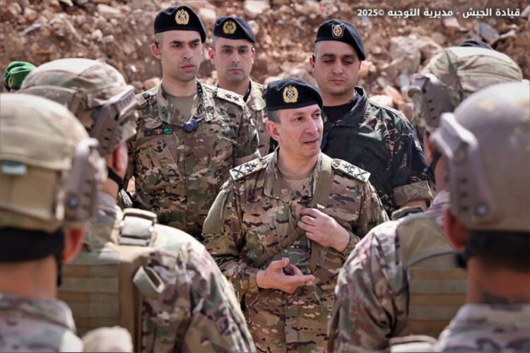 قائد الجيش العماد رودولف هيكل إلى واشنطن مطلع فبراير 2026