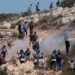 Israeli forces intervene Palestinians' protest in West Bank