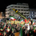 TEHRAN, IRAN - APRIL 21: People gather at Enghelab and Vanak squares to participate in anti-US and anti-Israel demonstrations, waving Iranian flags and chanting slogans on April 21, 2026 in Tehran, Iran. During the ongoing protests, the Iranian Armed Forces displayed ballistic missiles at the demonstration areas. (Photo by Fatemeh Bahrami/Anadolu via Getty Images)